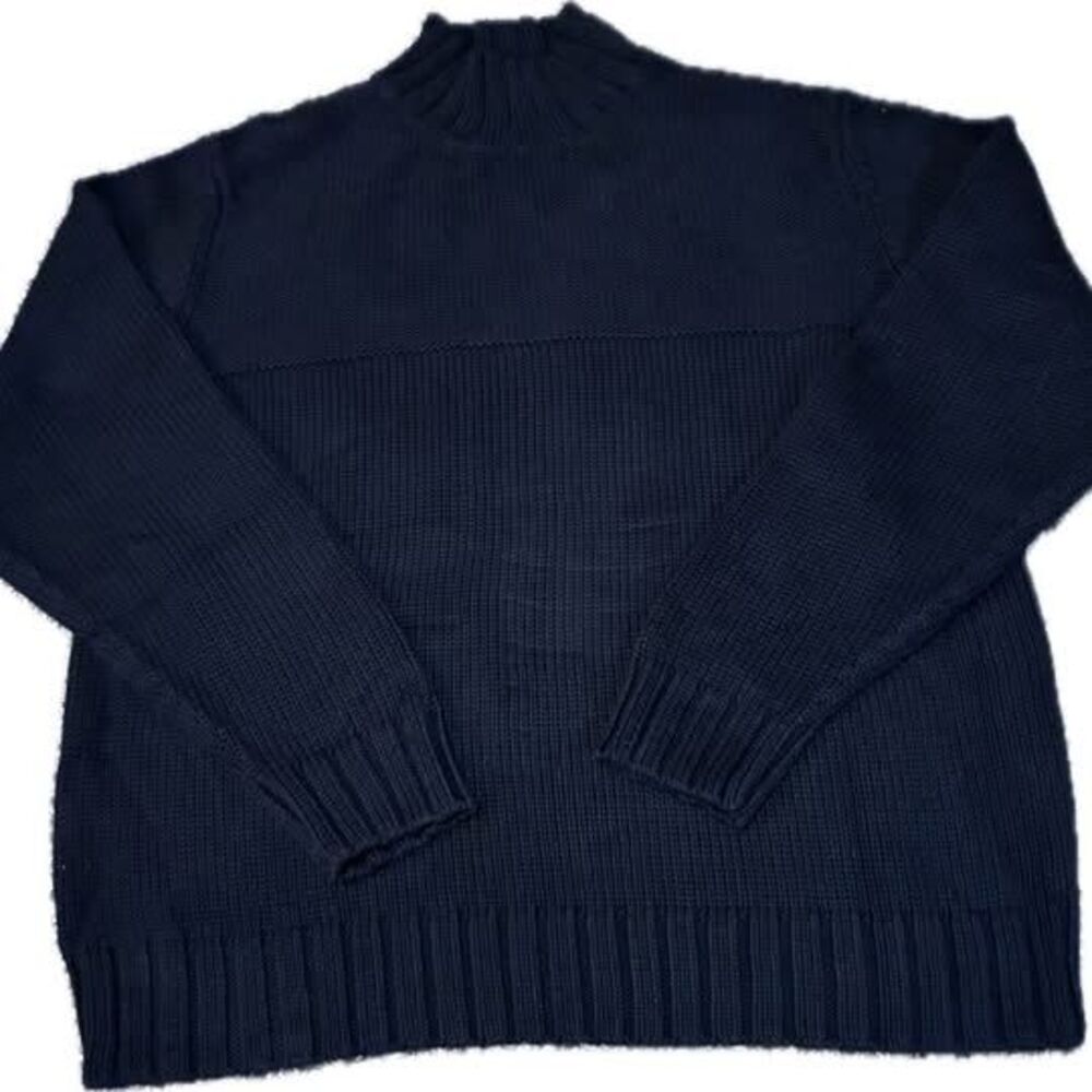 Brandini Mock Neck Black Sweater Size 2XL